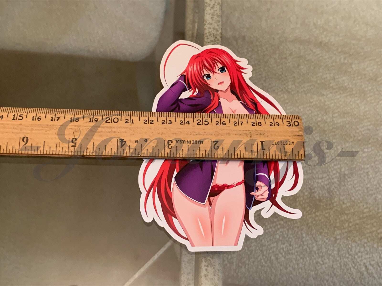 Highschool DxD - Anime -Rias Gremory Sticker Decal Vinyl high school lingerie
