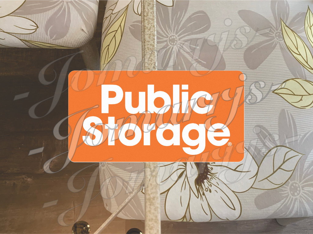 Public Storage Logo Commercial Brand Custom Vinyl Sticker Decal tumbler laptop