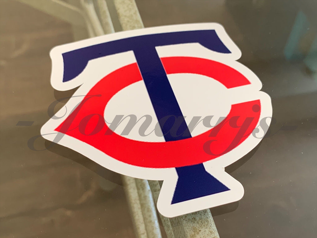 Minnesota Twins Baseball Club Team Logo MLB Sticker Decal Vinyl 2-18" waterproof