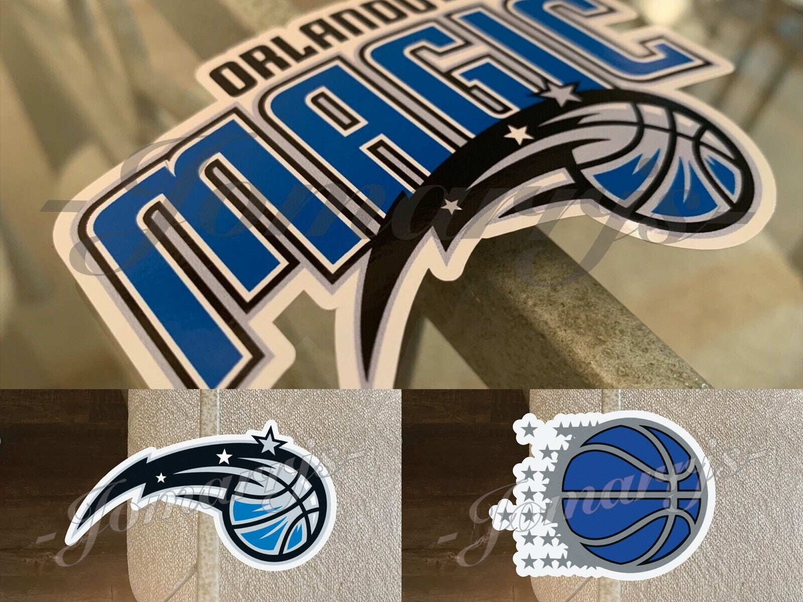Orlando Magic Basketball Team Logo NBA Sticker Decal Vinyl waterproof car laptop