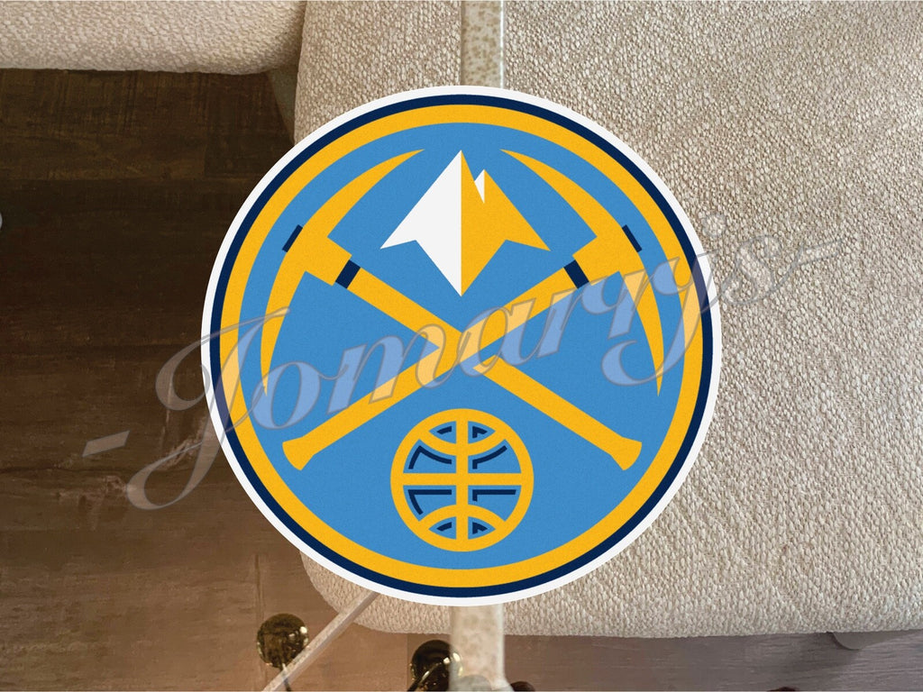 Denver Nuggets Logo NBA Sticker Decal Vinyl waterproof 2-18" #MileHighBasketball