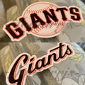 San Francisco Giants Baseball Logo MLB Sticker SF Gigantes waterproof 2"-18"