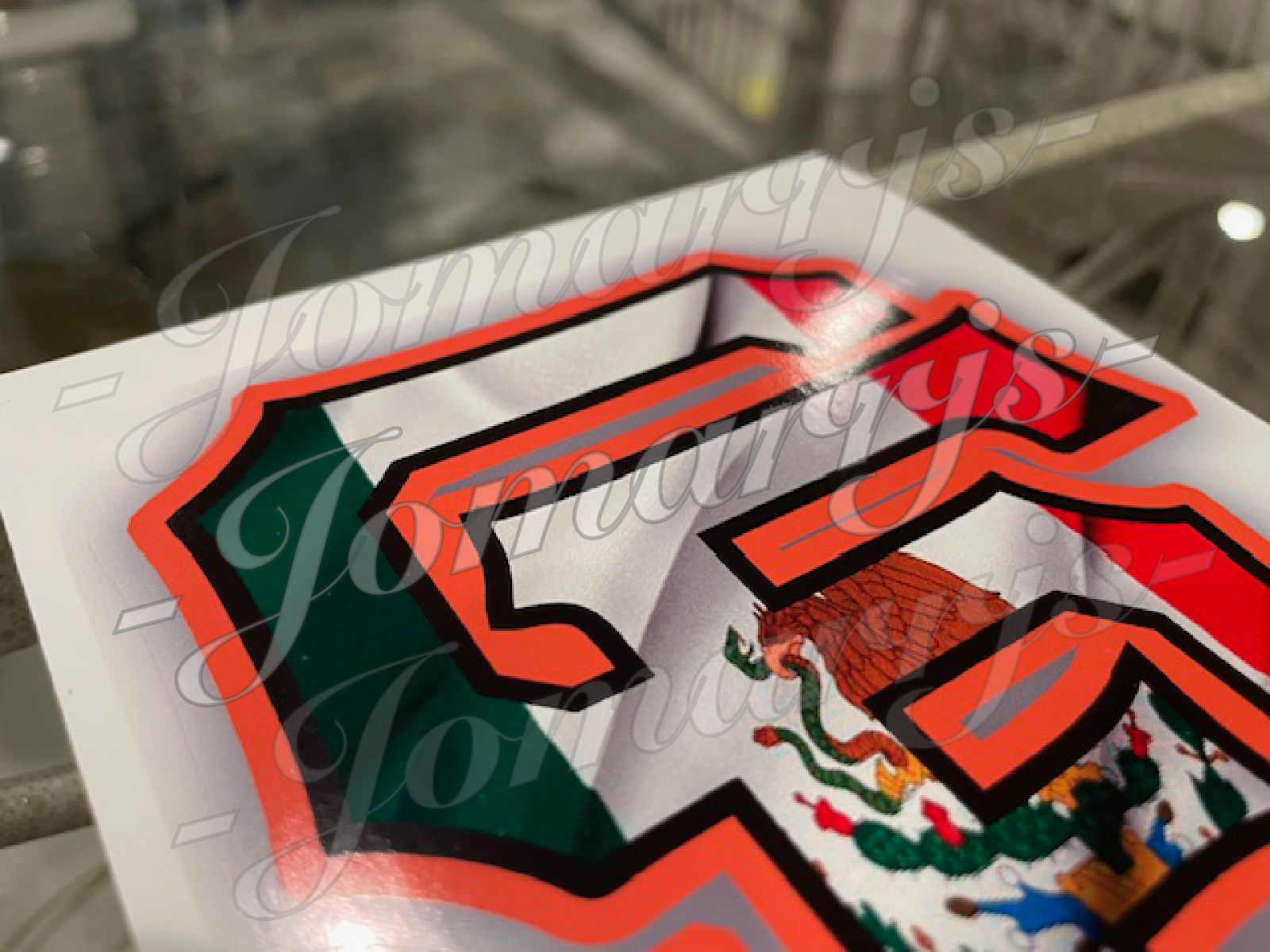 San Francisco Giants Custom Mexico Flag MLB Sticker Decal SF GIGANTES! 2"-18"