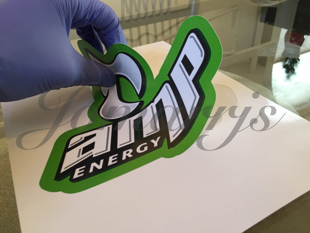 Amp Energy Drink Stickers Decal Sign Logo BMX Motocross Racing Red Bull *4"-18"*