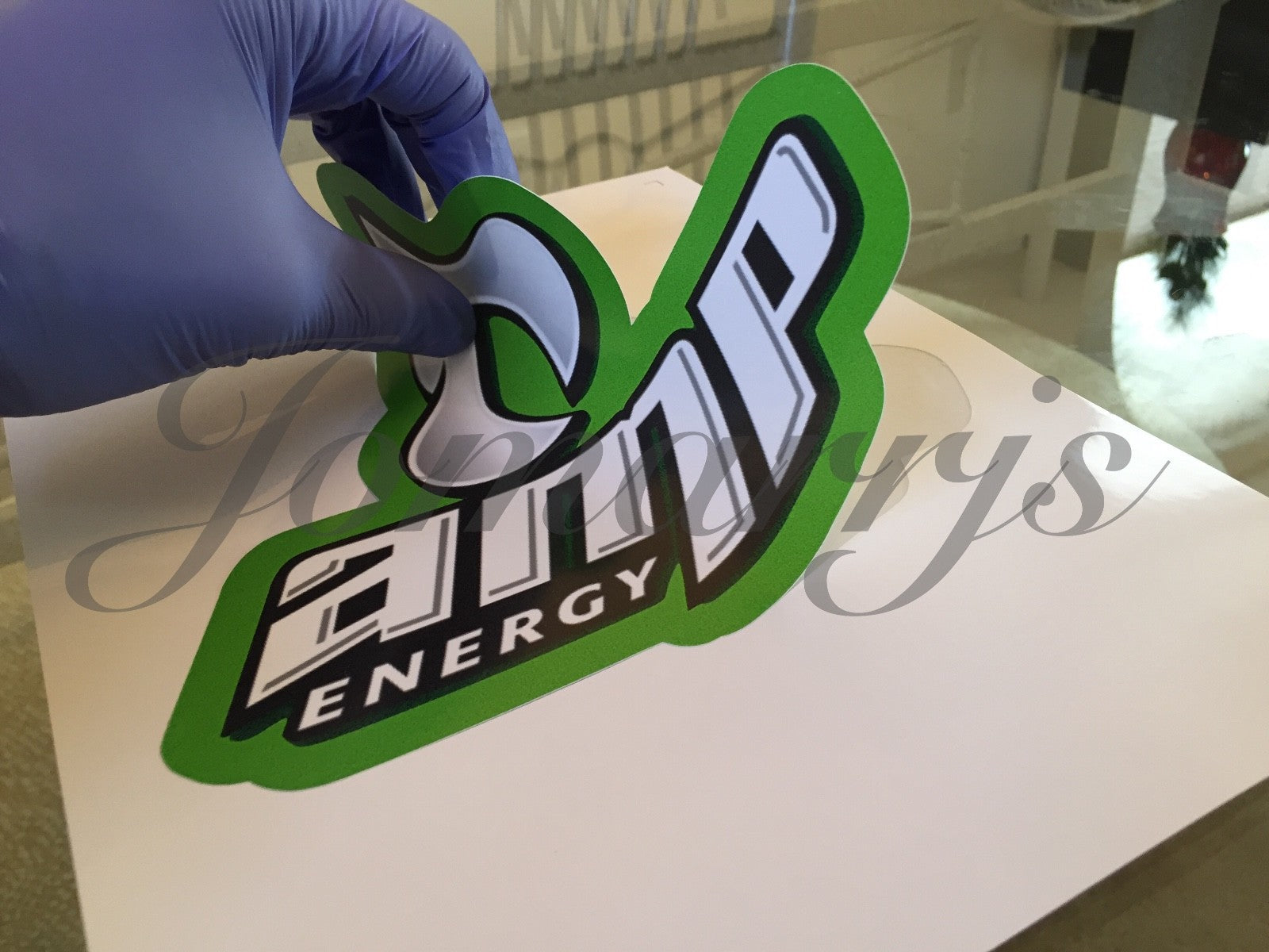 Amp Energy Drink Stickers Decal Sign Logo BMX Motocross Racing Red Bull *4"-18"*