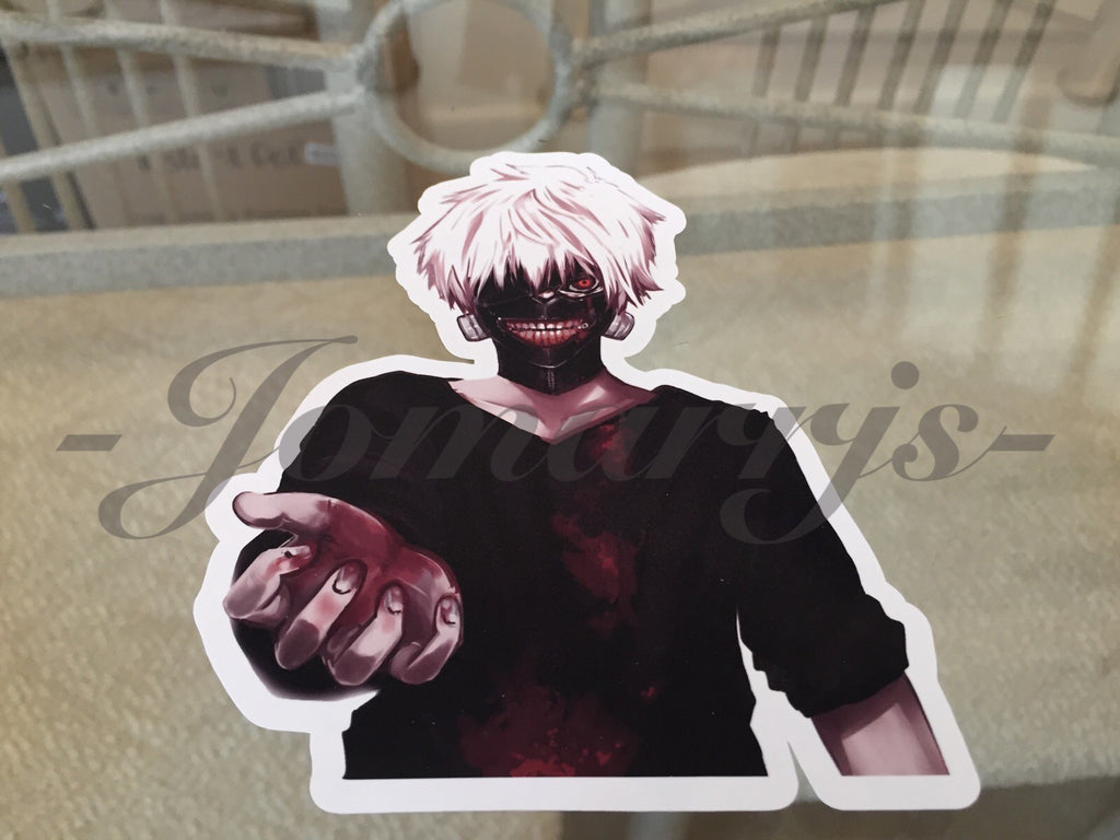 Tokyo Ghoul - Anime - Ken Kaneki Sticker Decals Vinyl binder laptop console
