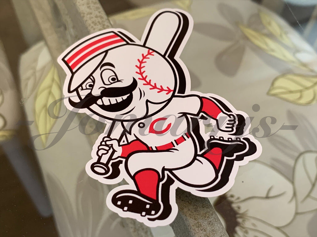 Cincinnati Reds Baseball Team Logo MLB Sticker Decal Vinyl 2-18" waterproof