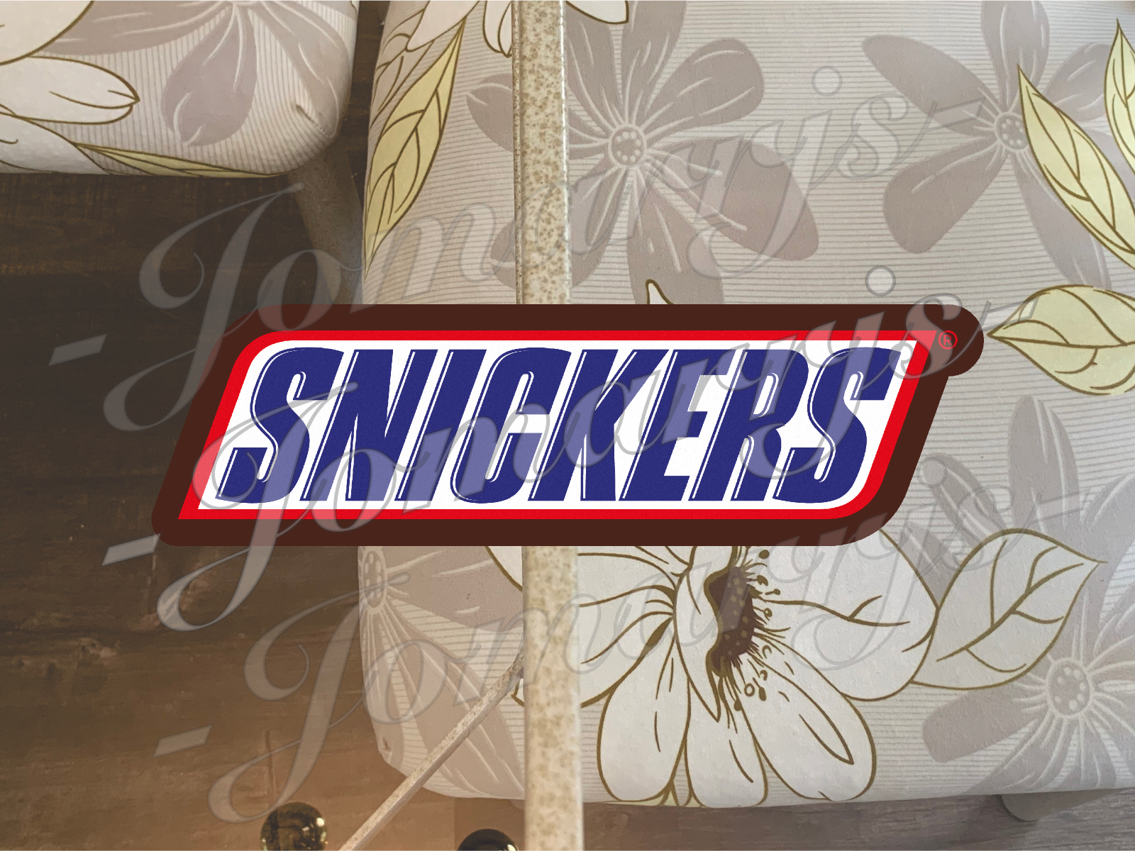 Snickers Logo Candy Brand Custom Vinyl Sticker Decal fan tumbler laptop car