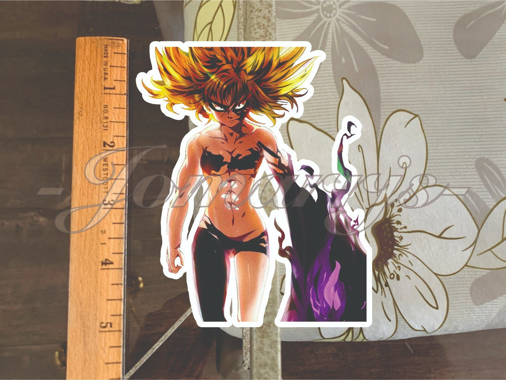 Nanatsu no Taizai - Anime -  Derieri Colored Custom Sticker Decal Vinyl 1 manga