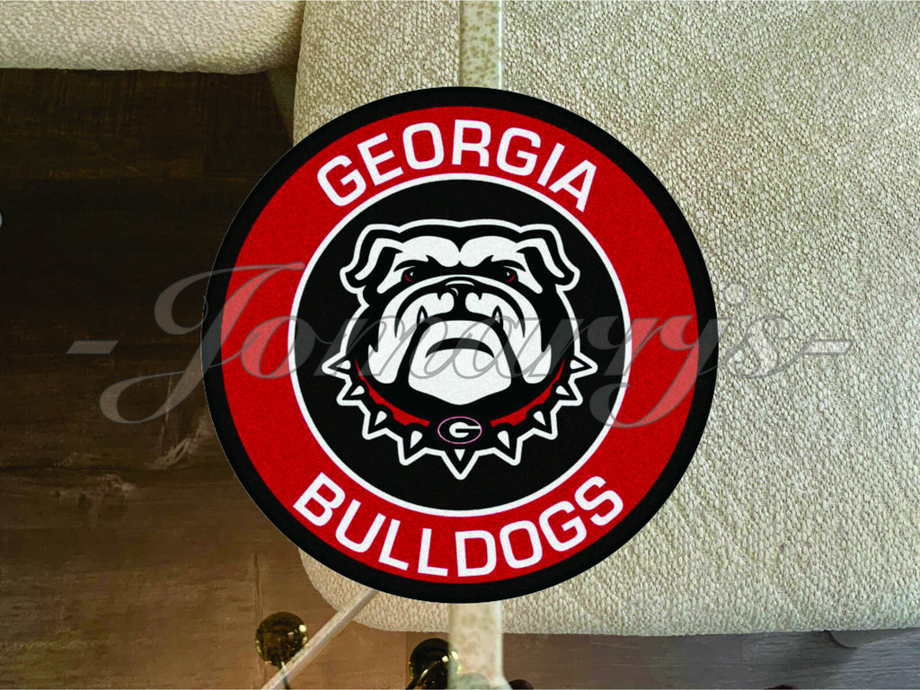 Georgia Bulldogs Football Logo NCAA Sticker Vinyl Decal UGA #CommitToTheG