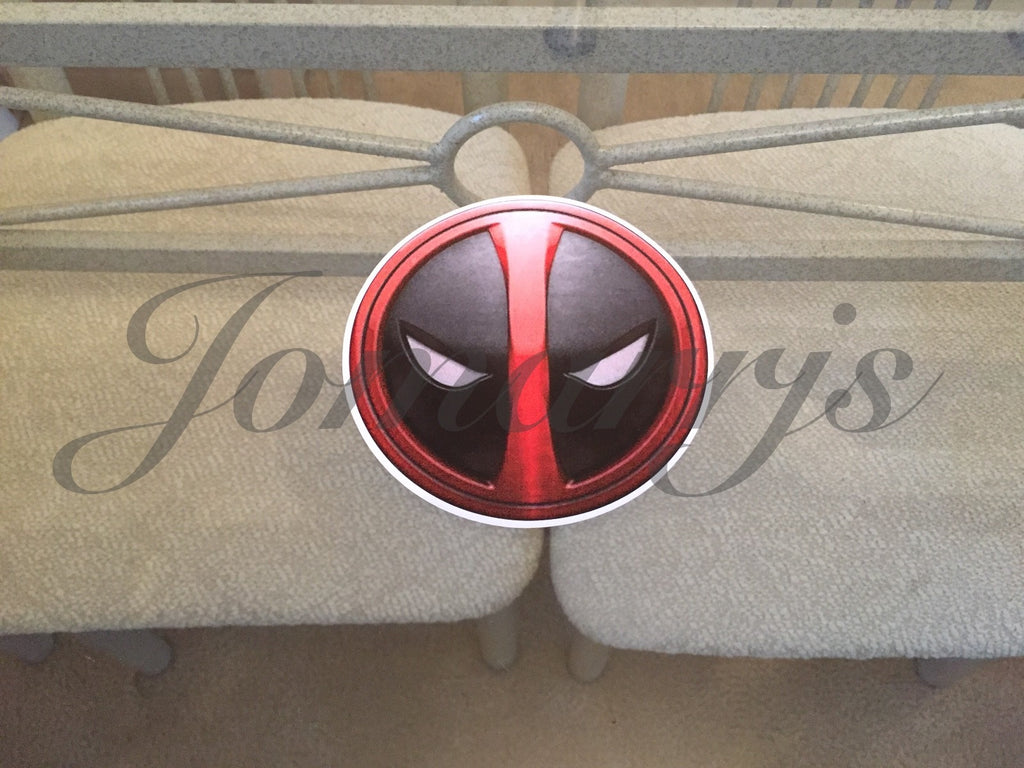 Marvel Deadpool Logo Stickers Decal Vinyl Sign Comic Movie