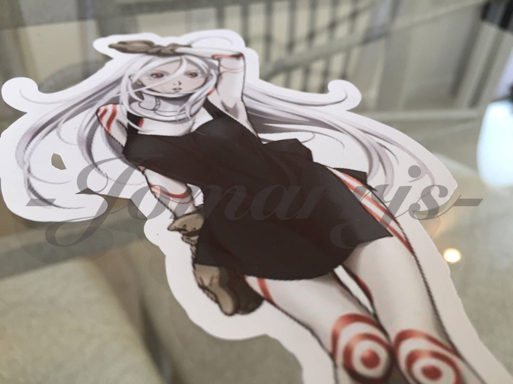 Deadman Wonderland - Anime - Shiro in Dress Sticker Decals Vinyl custom