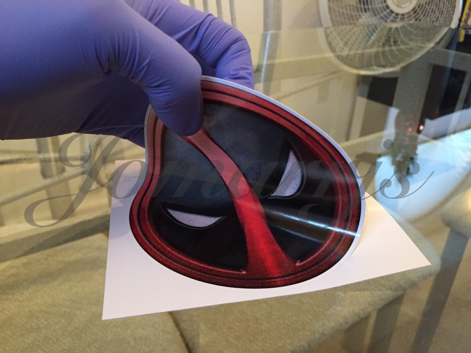 Marvel Deadpool Logo Stickers Decal Vinyl Sign Comic Movie