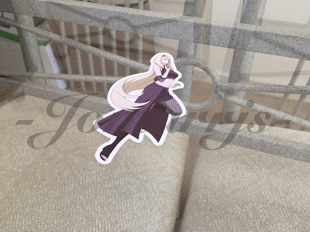 Naruto - Anime - Ino Yamanaka Sticker Decals Vinyl Sign Comic car laptop surface