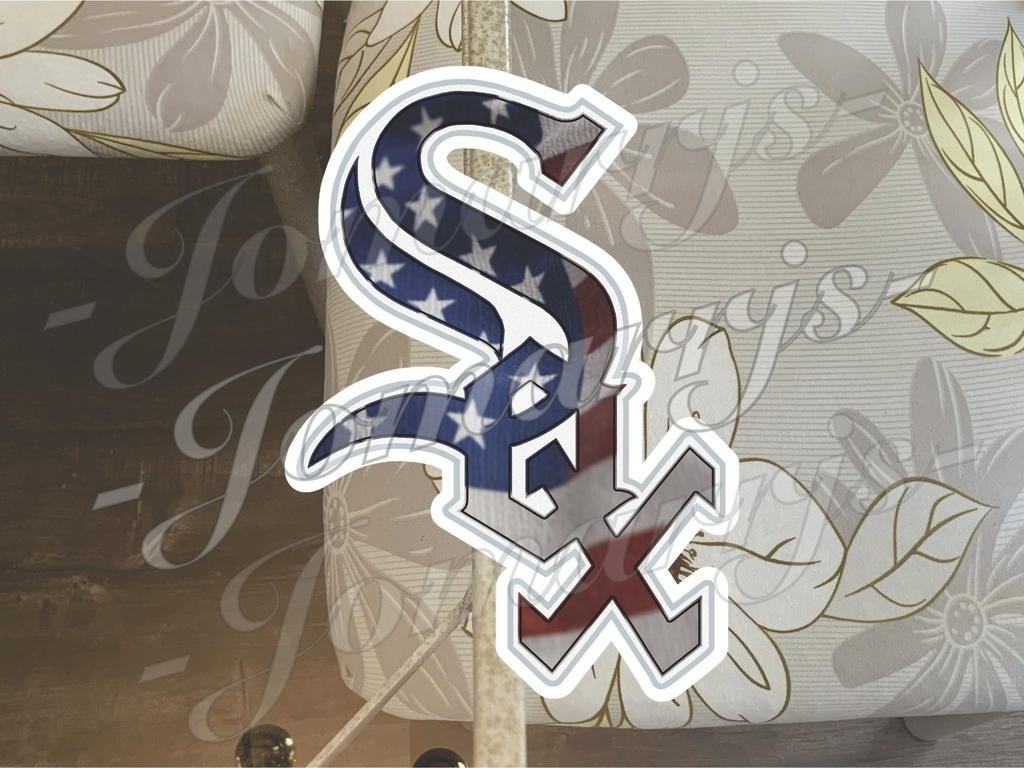Chicago White Sox Baseball Logo MLB Sticker Decal Vinyl #ChiSox 4-18" waterproof