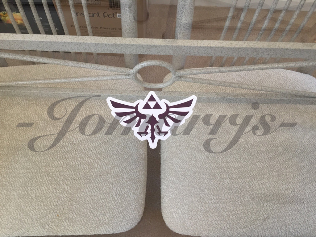 Zelda - Gaming - Triforce Logo Sticker Decals Vinyl console Laptop anime 3 Sizes