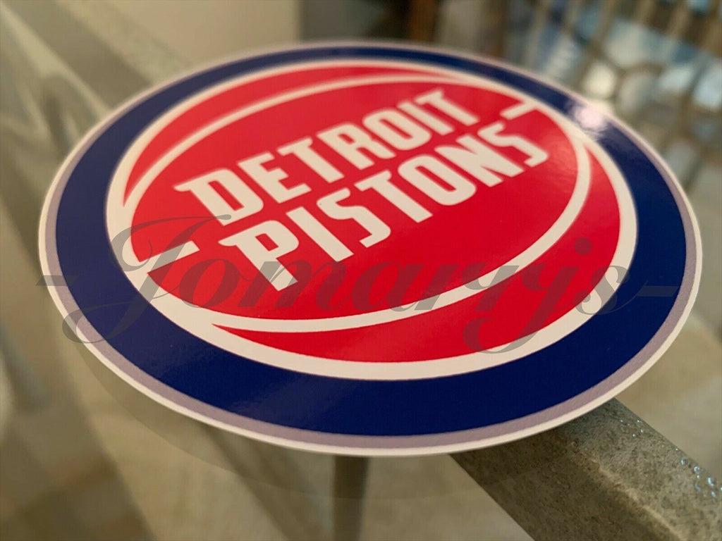Detroit Pistons Basketball Team Logo NBA Sticker Decal #DetroitBasketball 2"-18"