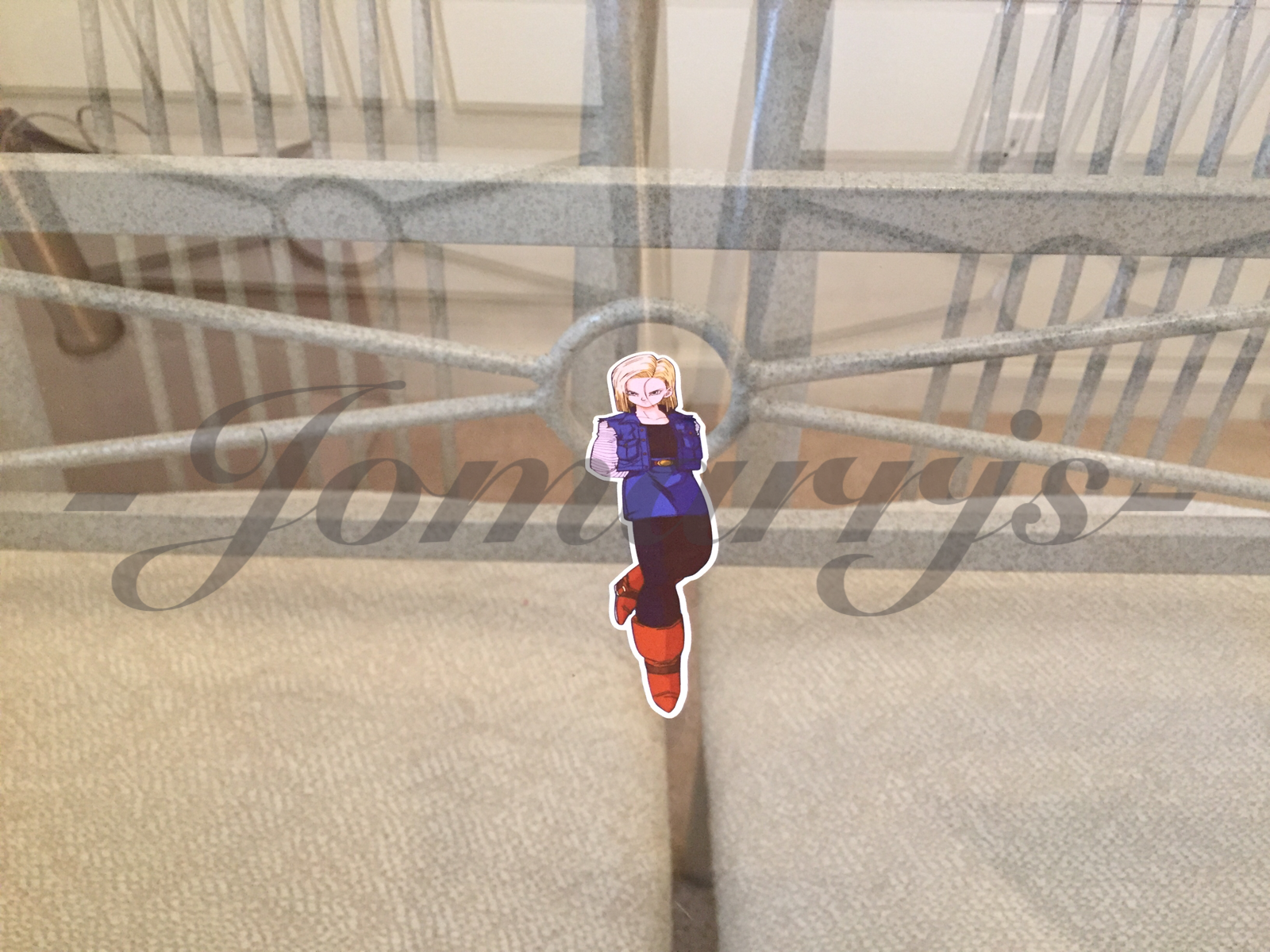 Dragon Ball Z Anime Android 18 Sticker Decal Vinyl Sign Comic DBZ