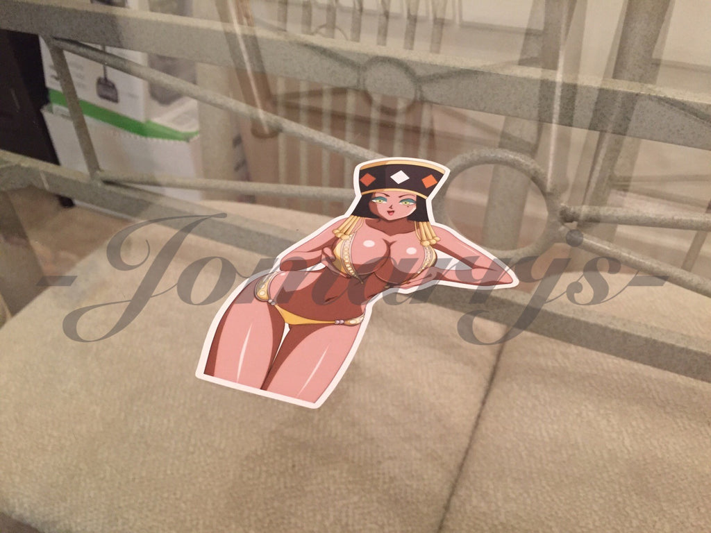Dragon Ball Z Anime Helles Bikini “Unleashed” Sun Fun Sticker Decal Vinyl DBZ