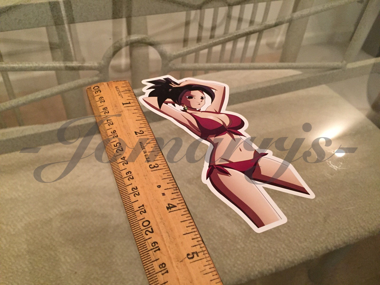 Dragon Ball Z - Anime - Kefla Bikini Sun Fun Sticker Decal Vinyl DBZ manga