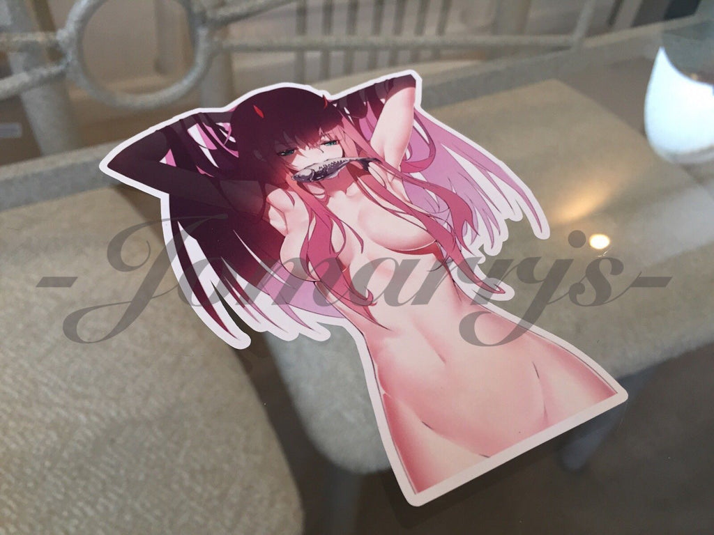Darling in the Franxx Anime - 002 "Zero Two" "Reveal" Sticker Decal Vinyl manga