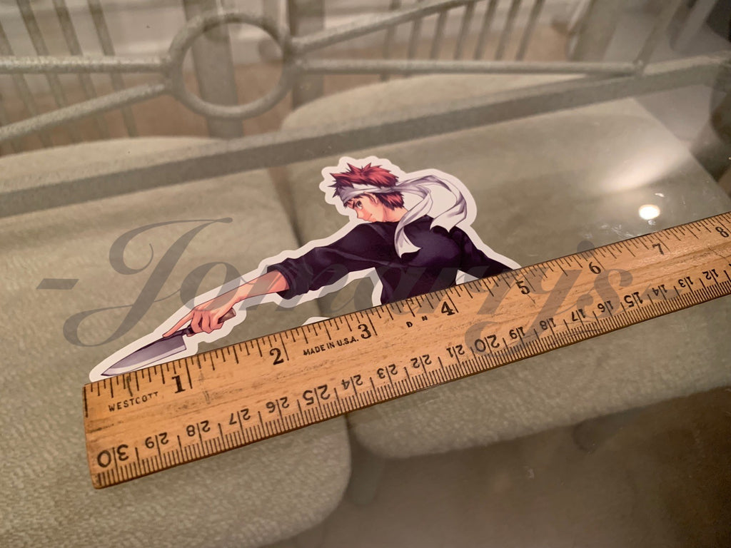 Food Wars! Shokugeki no Soma - Anime - Soma Yukihira Sticker Decal vinyl manga