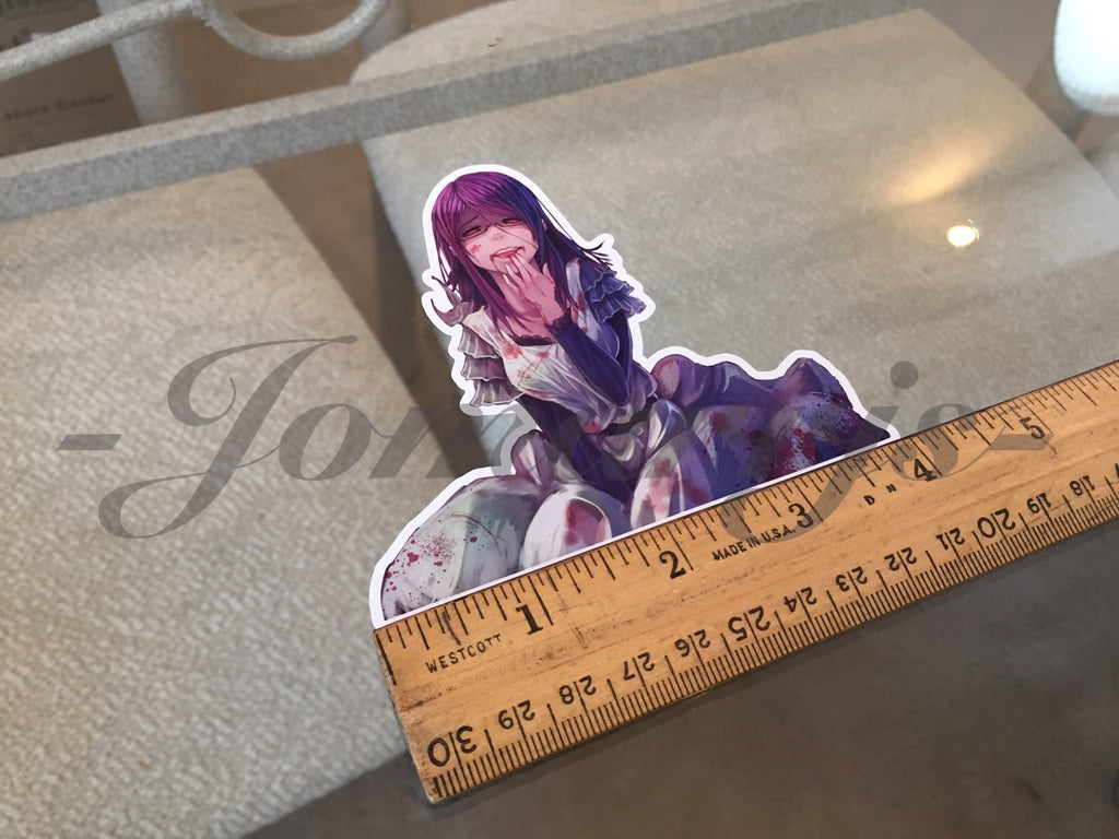 Tokyo Ghoul - Anime - Rize Kamishiro Sticker Decals Vinyl binder laptop console