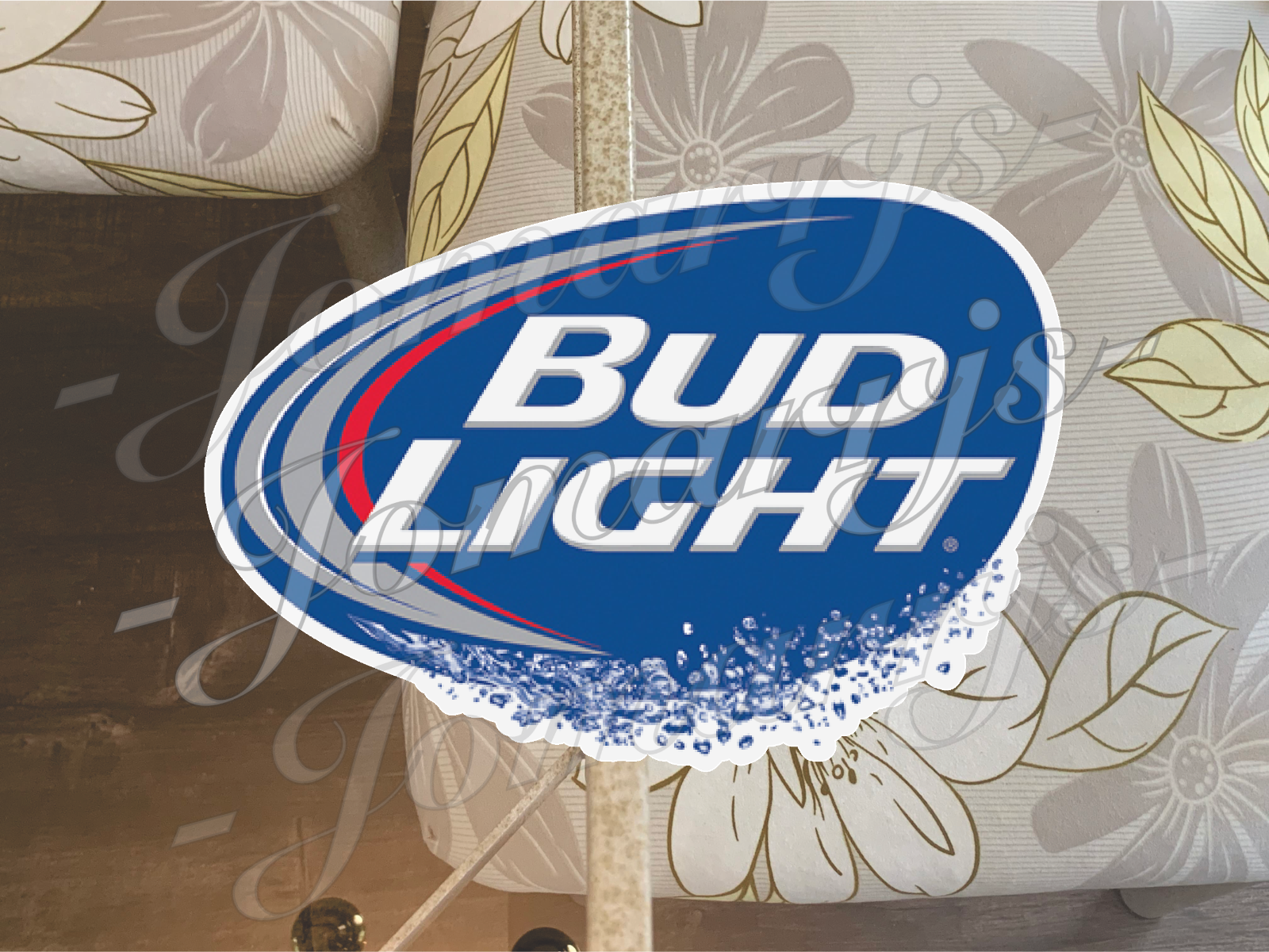 Bud Light Custom Sticker Decal Vinyl Logo budwesier skate cell laptop bumper