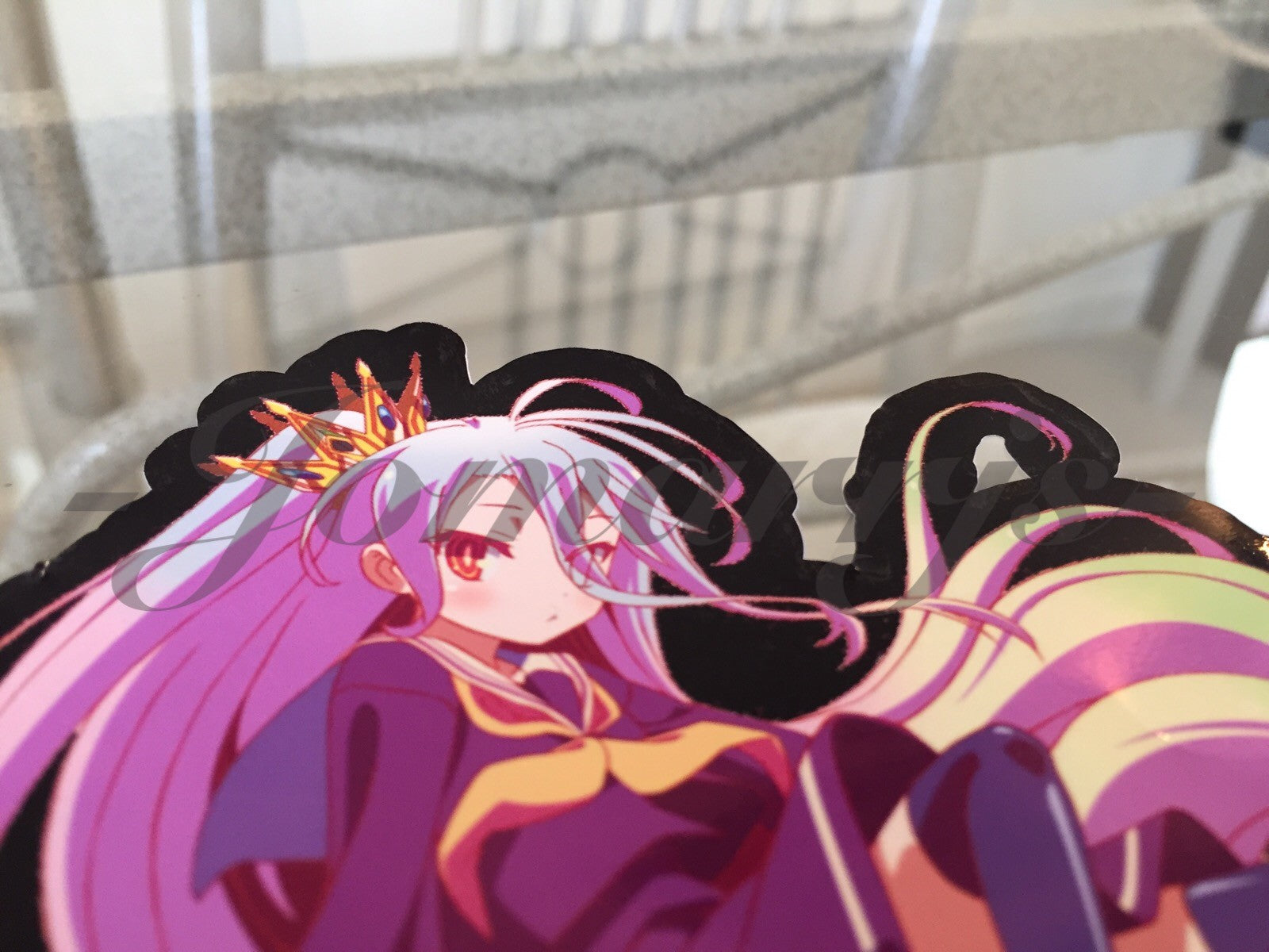 No Game No Life - Anime - Shiro Sticker Decals Vinyl Sign Comic sora lap top