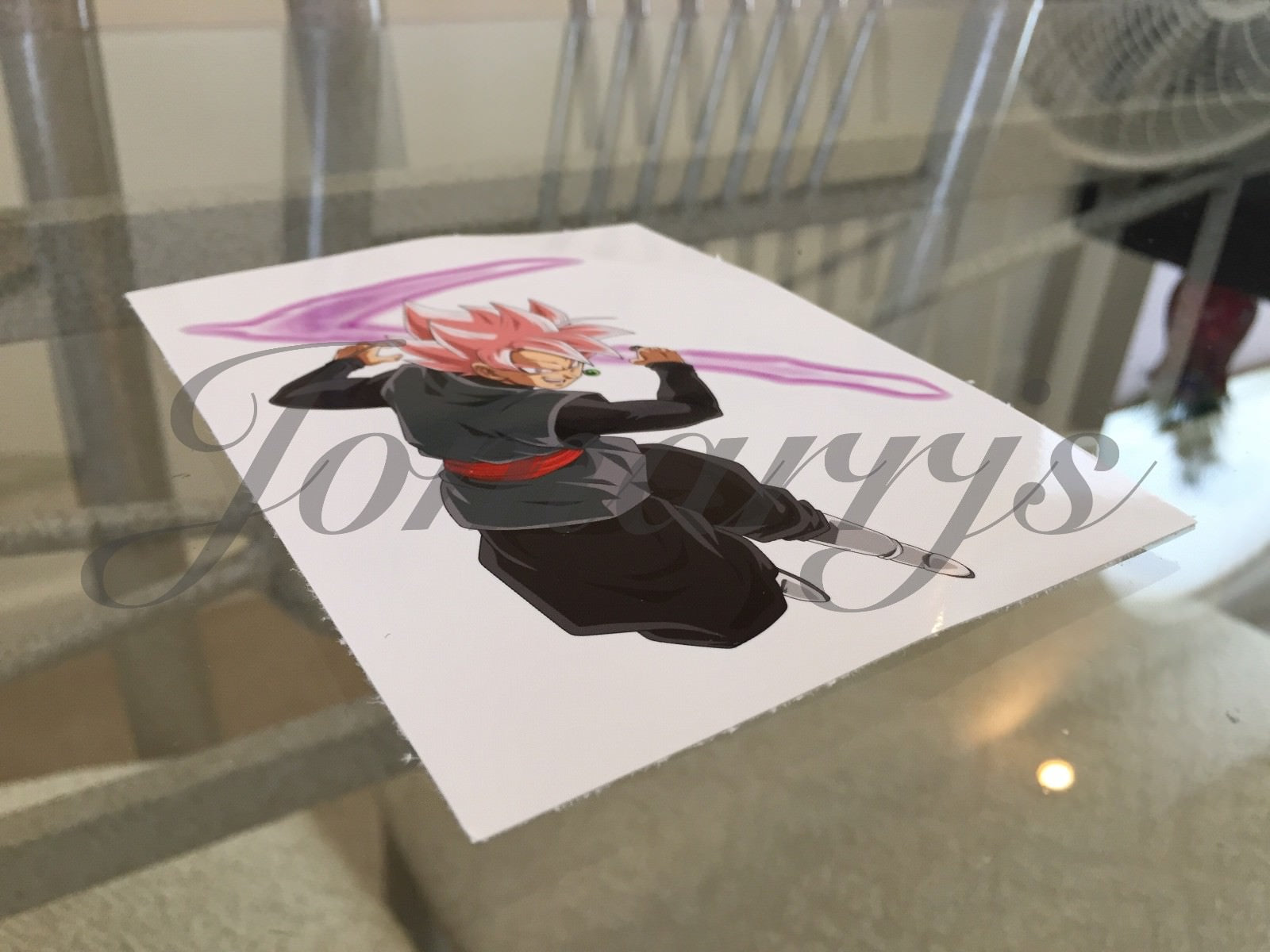 Dragon Ball Z Evil Dark Black Goku Sticker Decals Vinyl Sign Comic DBZ *4”-18”*