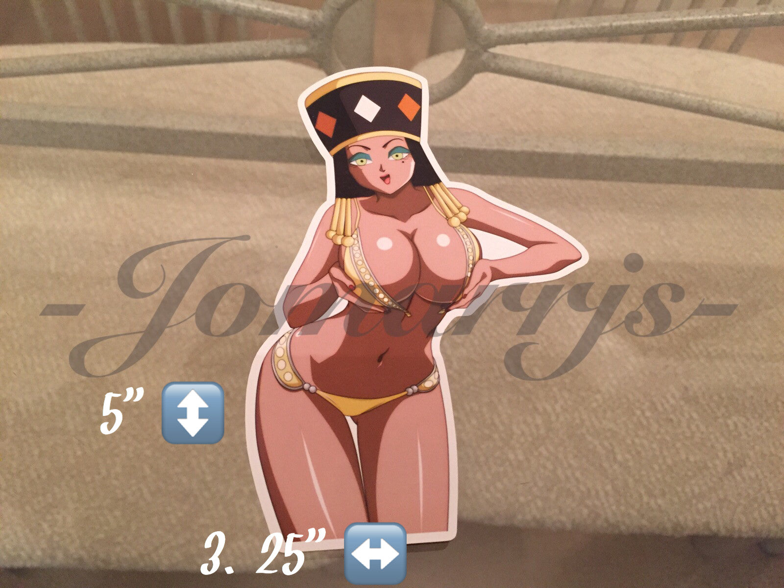 Dragon Ball Z Anime Helles Bikini “Unleashed” Sun Fun Sticker Decal Vinyl DBZ