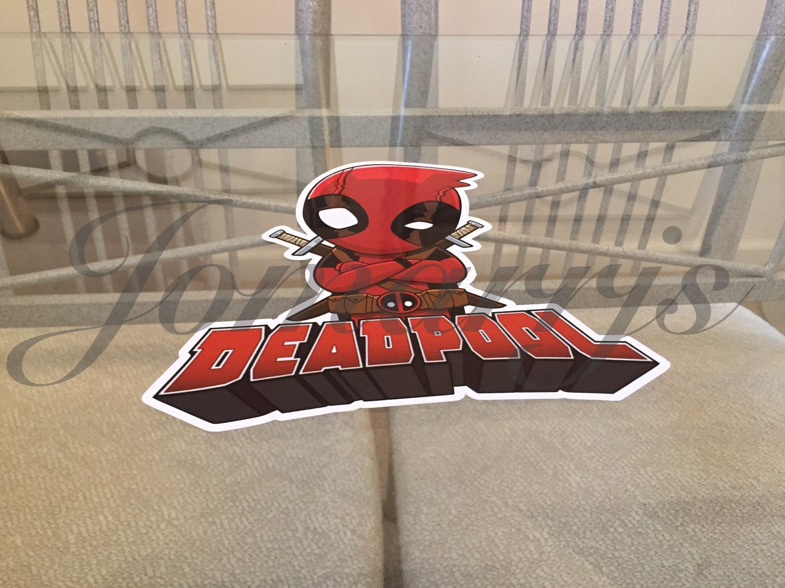 Brand New Marvel Deadpool Stickers Decal Vinyl Chibi Comic Avengers 2 *3 Sizes!*