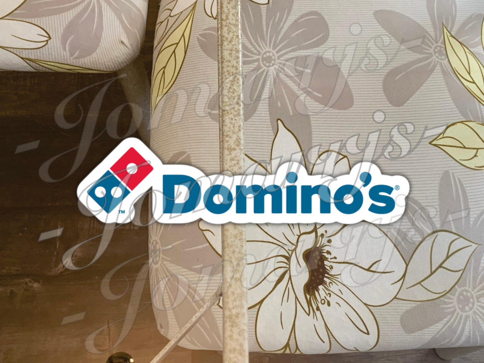 Domino’s Pizza Logo Custom Colored Vinyl Sticker Decal car tumbler laptop noid