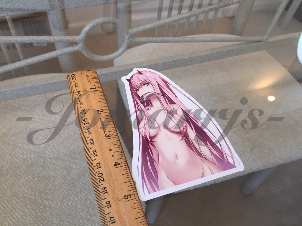 Darling in the Franxx - Anime - 002 "Zero Two" "Bare" Sticker Decal Vinyl manga