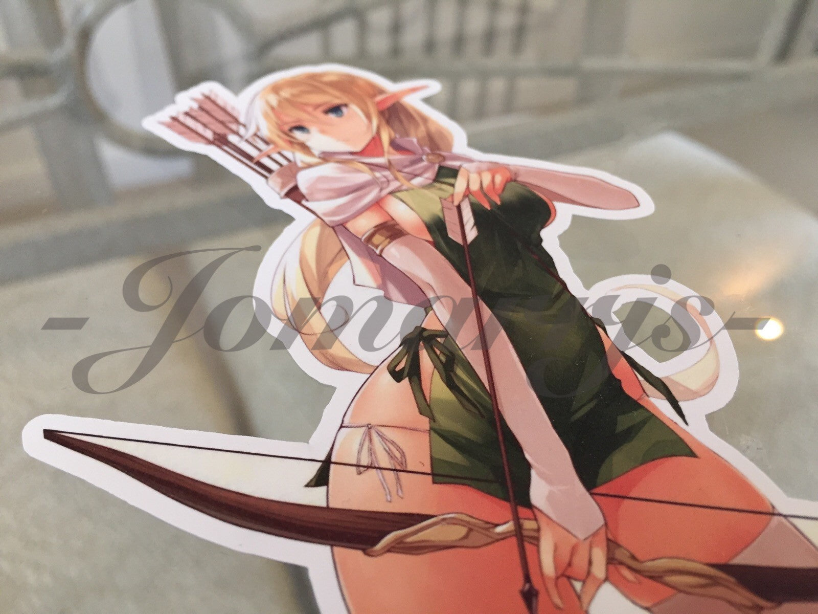 Gate - Anime - Tuka Luna Marceau "Arrows" Sticker Decal Vinyl Comic laptop manga