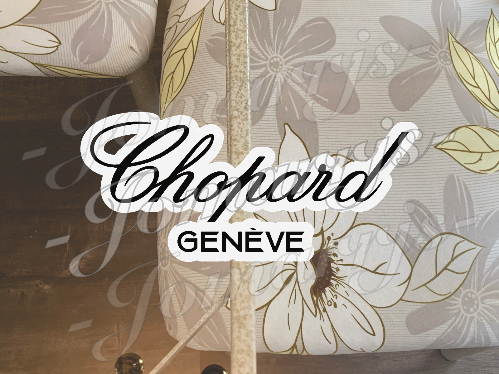 Custom Chopard Geneve Logo Premium Quality Vinyl Sticker Decal waterproof car