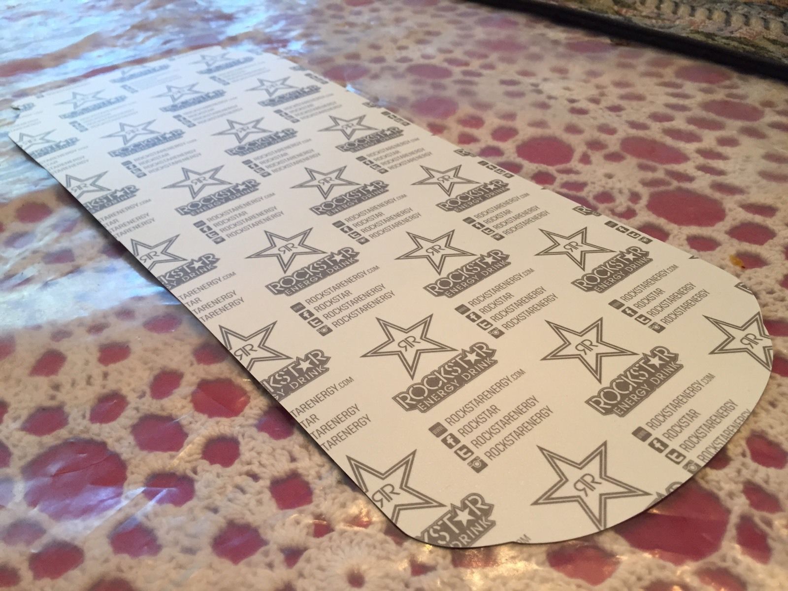 Authentic Rockstar Energy Drink Sticker Decal Sign Logo Original Cans BMX Moto
