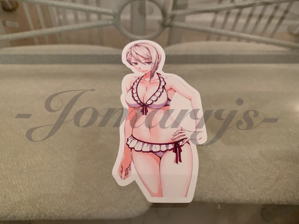 Food Wars! Shokugeki no Soma - Anime - Alice Nakiri Bikini Sun Fun Sticker Decal