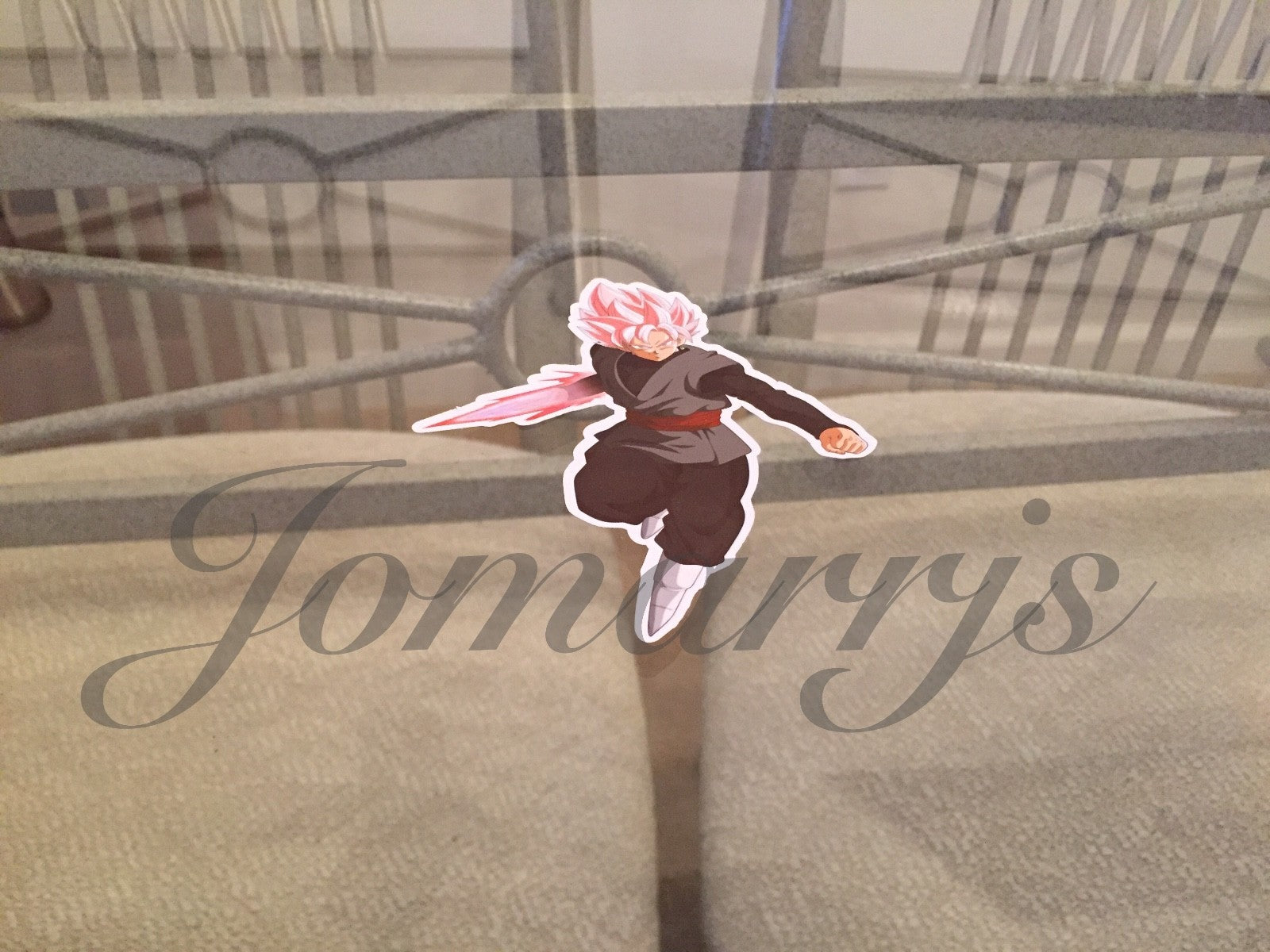 Evil Dark Goku Black Dragon Ball Z Sticker Decals Vinyl Sign Comic DBZ *3 Sizes*