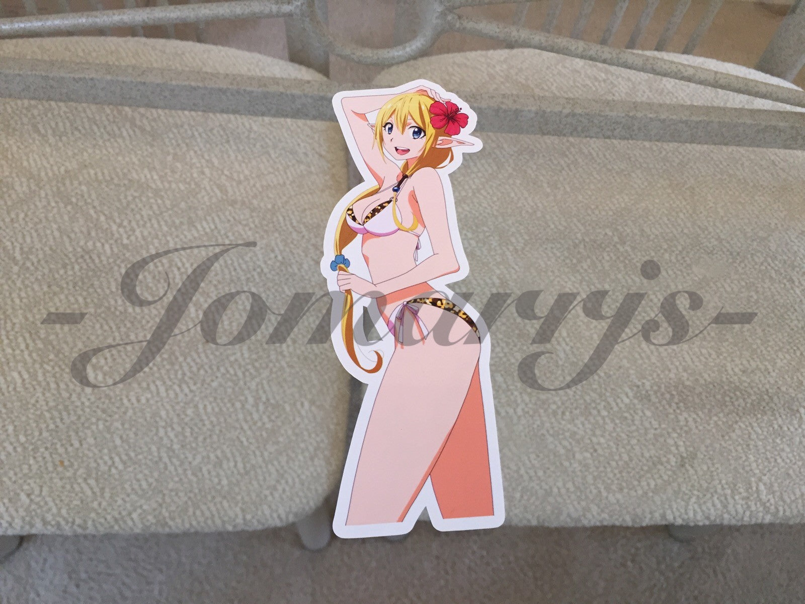 Gate - Anime - Tuka Luna Marceau Bikini Sticker Decal Vinyl Comic laptop manga