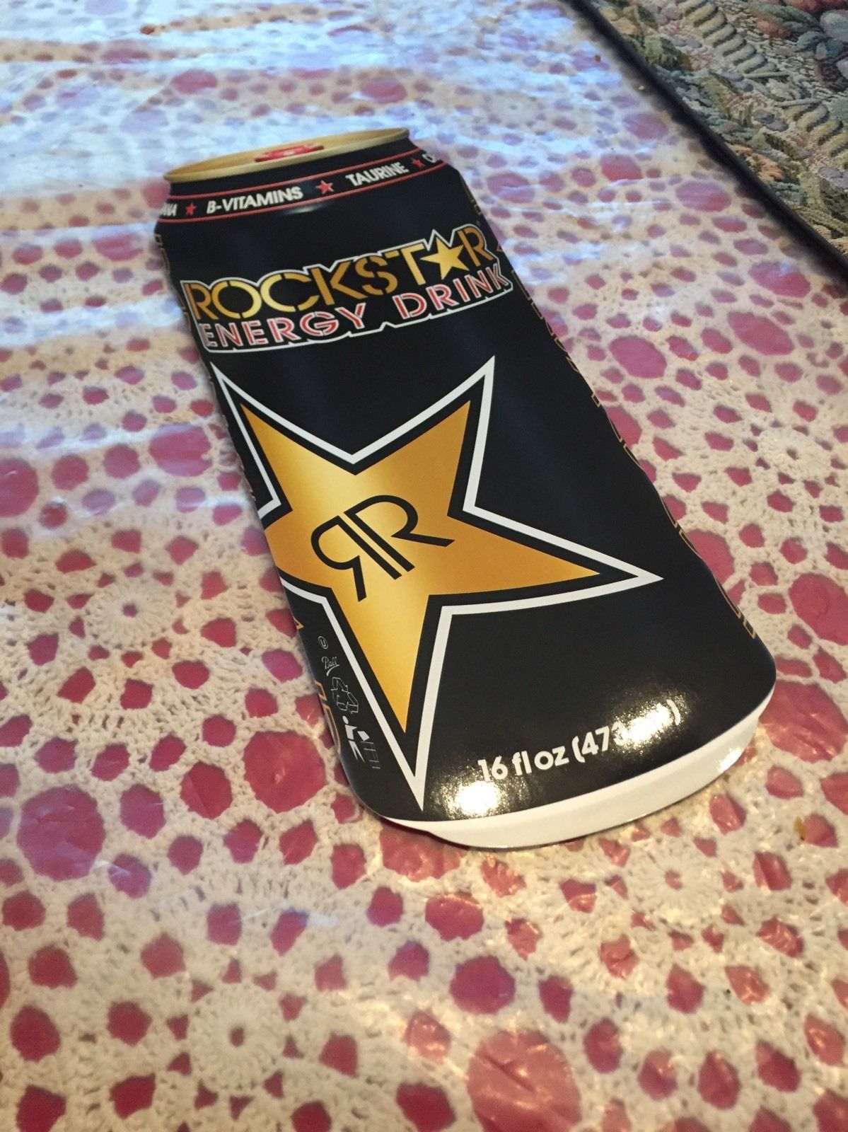 Authentic Rockstar Energy Drink Sticker Decal Sign Logo Original Cans BMX Moto