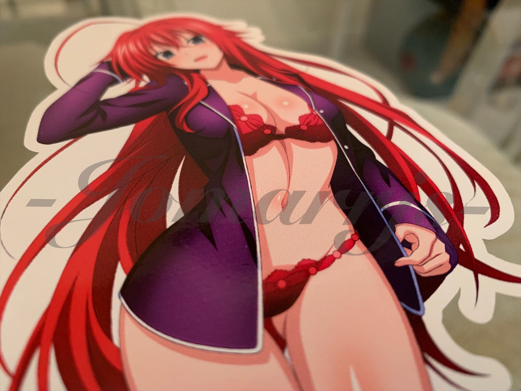 Highschool DxD - Anime -Rias Gremory Sticker Decal Vinyl high school lingerie