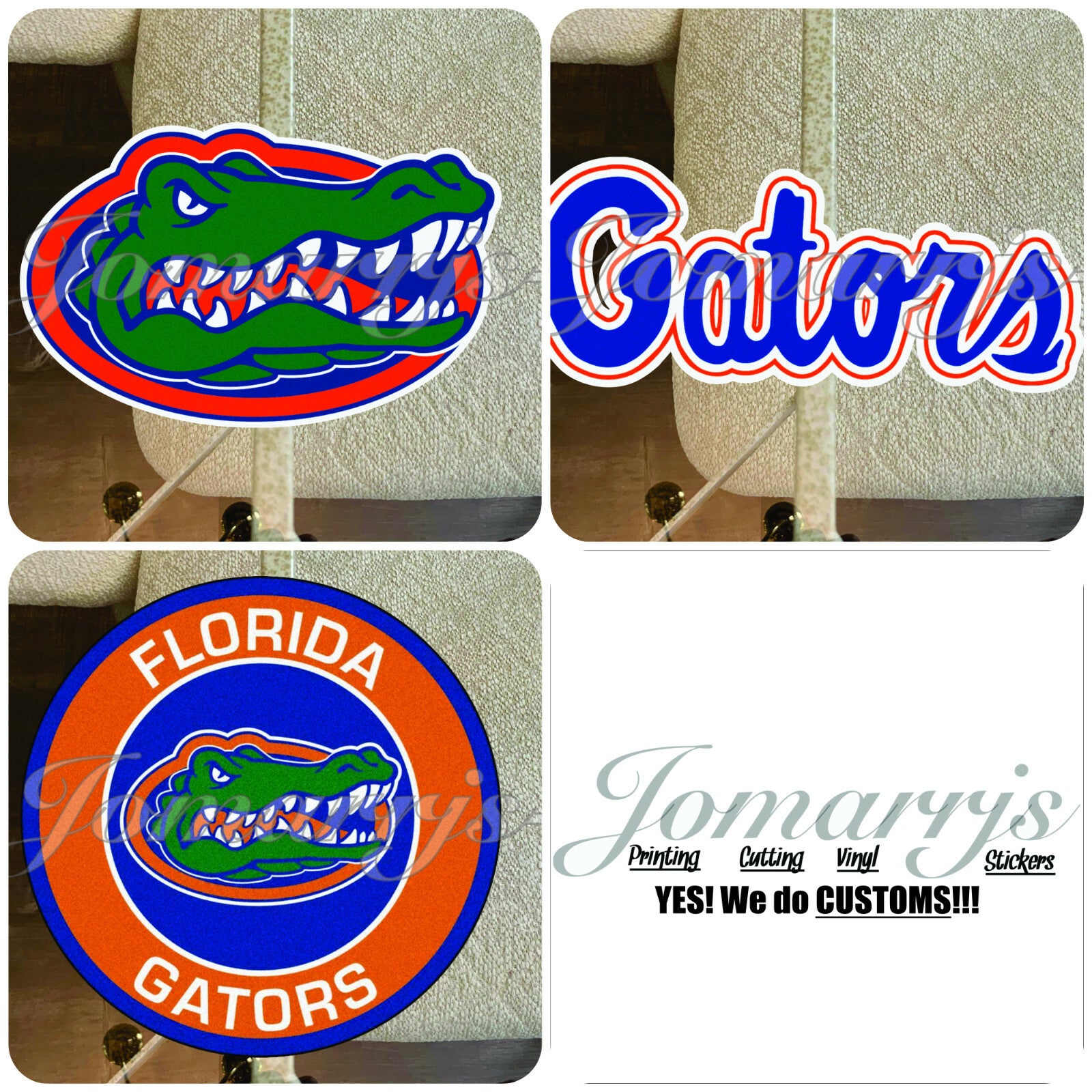 Florida Gators University SEC Football Logo NCAA Sticker Decal #Albert #GoGators