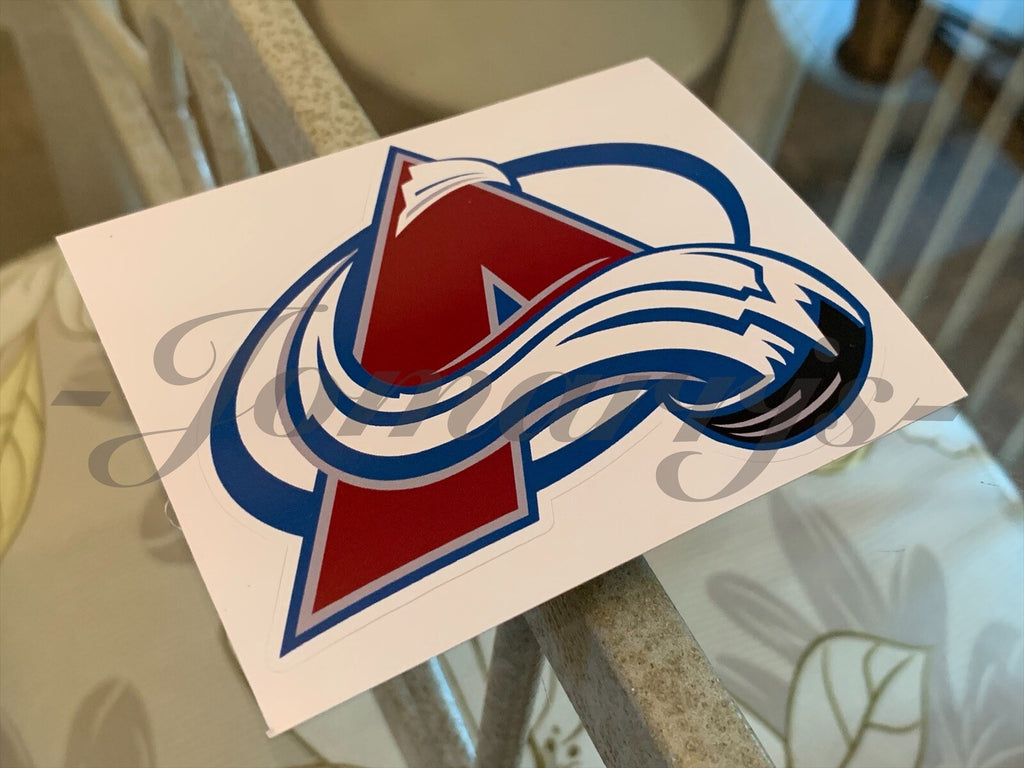 Colorado Avalanche Hockey Team Logo NHL Sticker Decal Vinyl #GoAvsGo