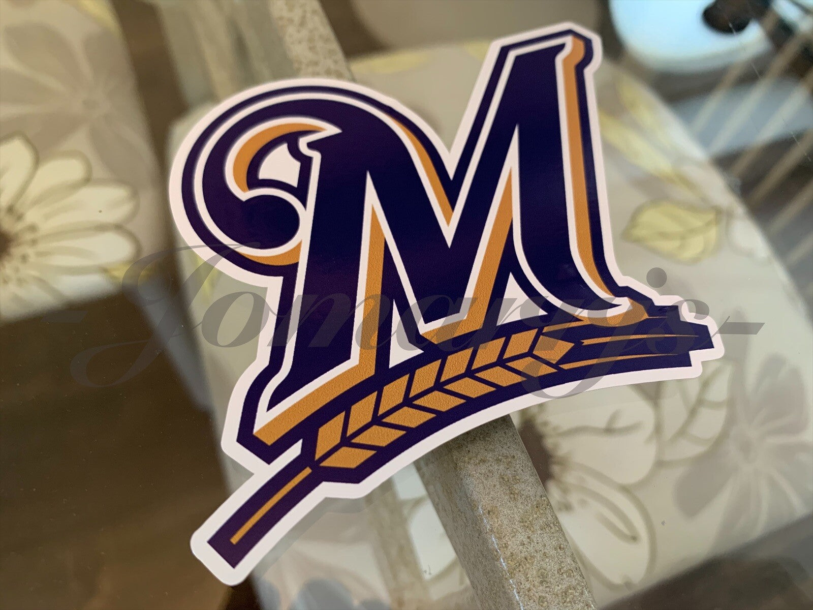 Milwaukee Brewers Baseball Team Logo MLB Sticker Decal Vinyl 2-18" waterproof
