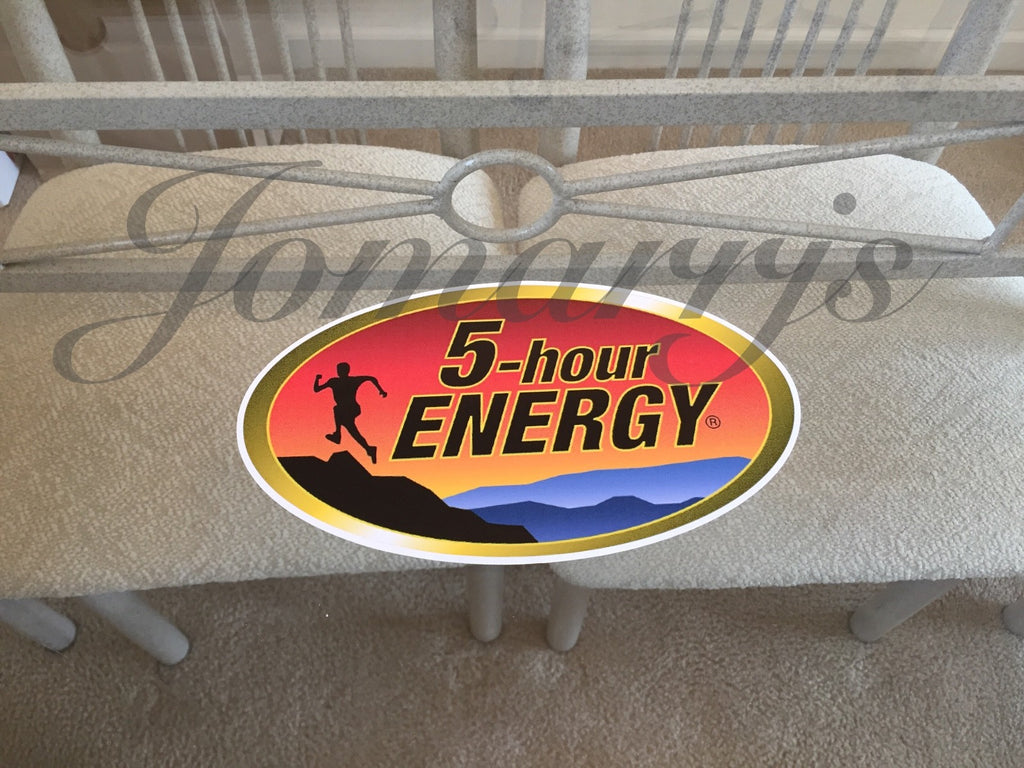 5 Hour Energy Drink Stickers Decal Sign Logo BMX Motocross