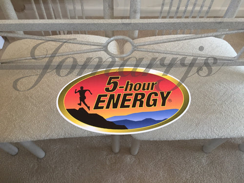 5 Hour Energy Drink Stickers Decal Sign Logo BMX Motocross