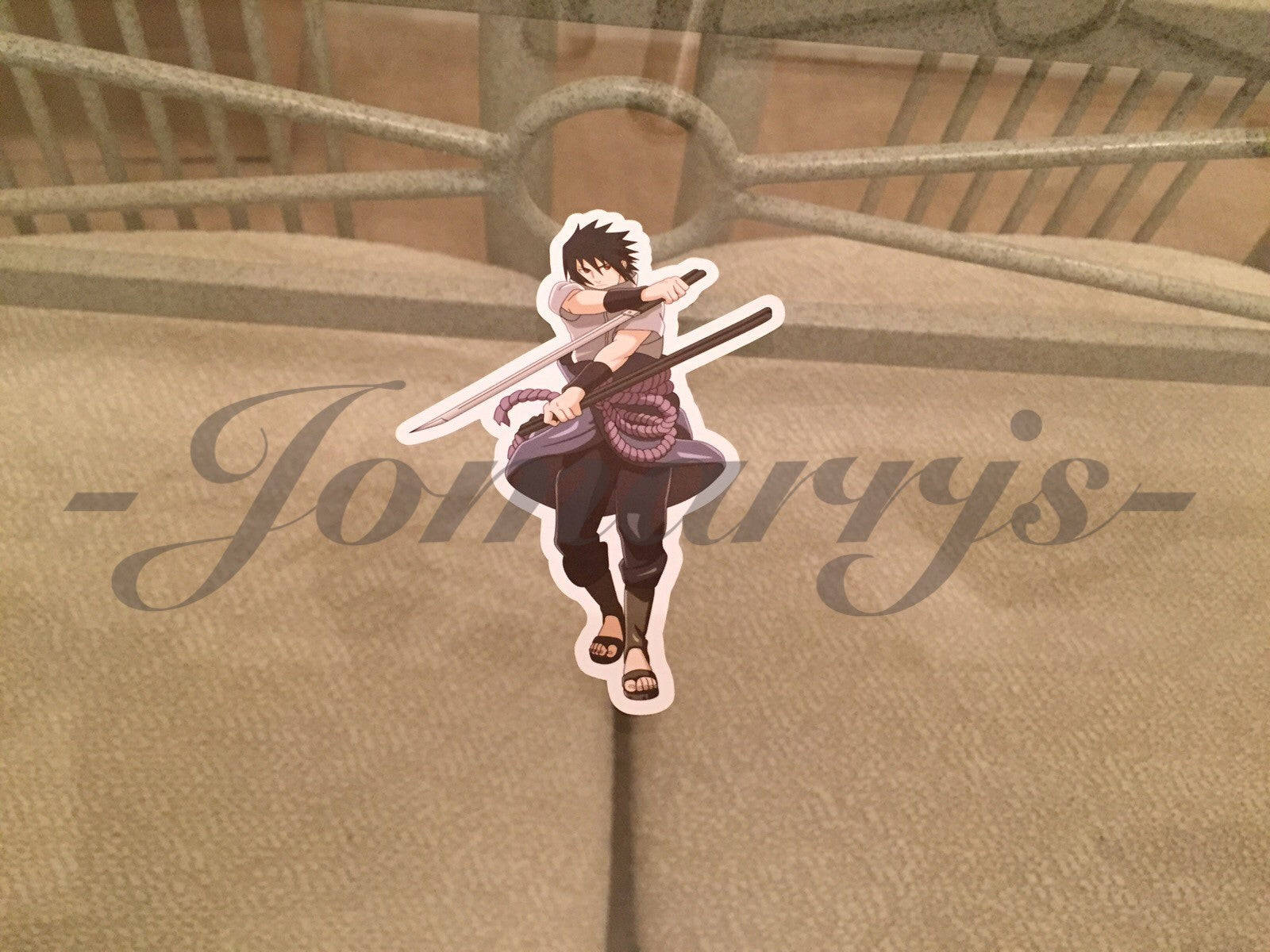 Naruto - Anime - Sasuke Uchiha Sticker Decals Vinyl Sign Comic *Sz: 4”-18”*