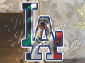 Los Angeles Dodgers Custom LA Mexico Flag Sticker MLB Decal Mexican Pride Fan