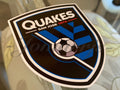 San Jose Earthquake Soccer Club Team Logo MLS Sticker Decal Vinyl #Quakes74